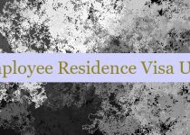 Employee Residence Visa UAE 🇦🇪