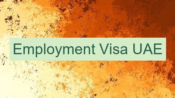 Employment Visa UAE 🇦🇪