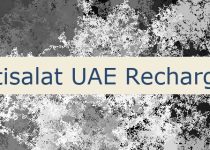 Etisalat UAE Recharge 🇦🇪