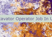 Excavator Operator Job In UAE 🇦🇪