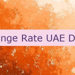 Exchange Rate UAE Dirham 💵🇦🇪